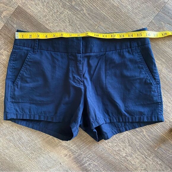 J. Crew Shorts Broken In Chino Navy Blue Cotton Preppy 6 - Picture 8 of 11